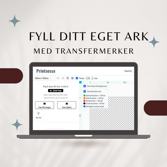 Eget DTF transfermerke - ARK/RULL